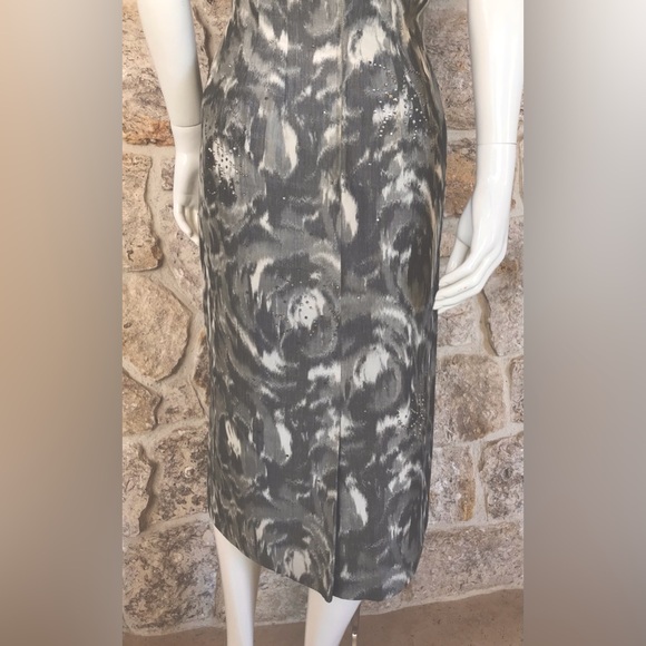 Beautiful Vintage 1950s Adele Simpson Embellished New Look Dress - Picture 14 of 16